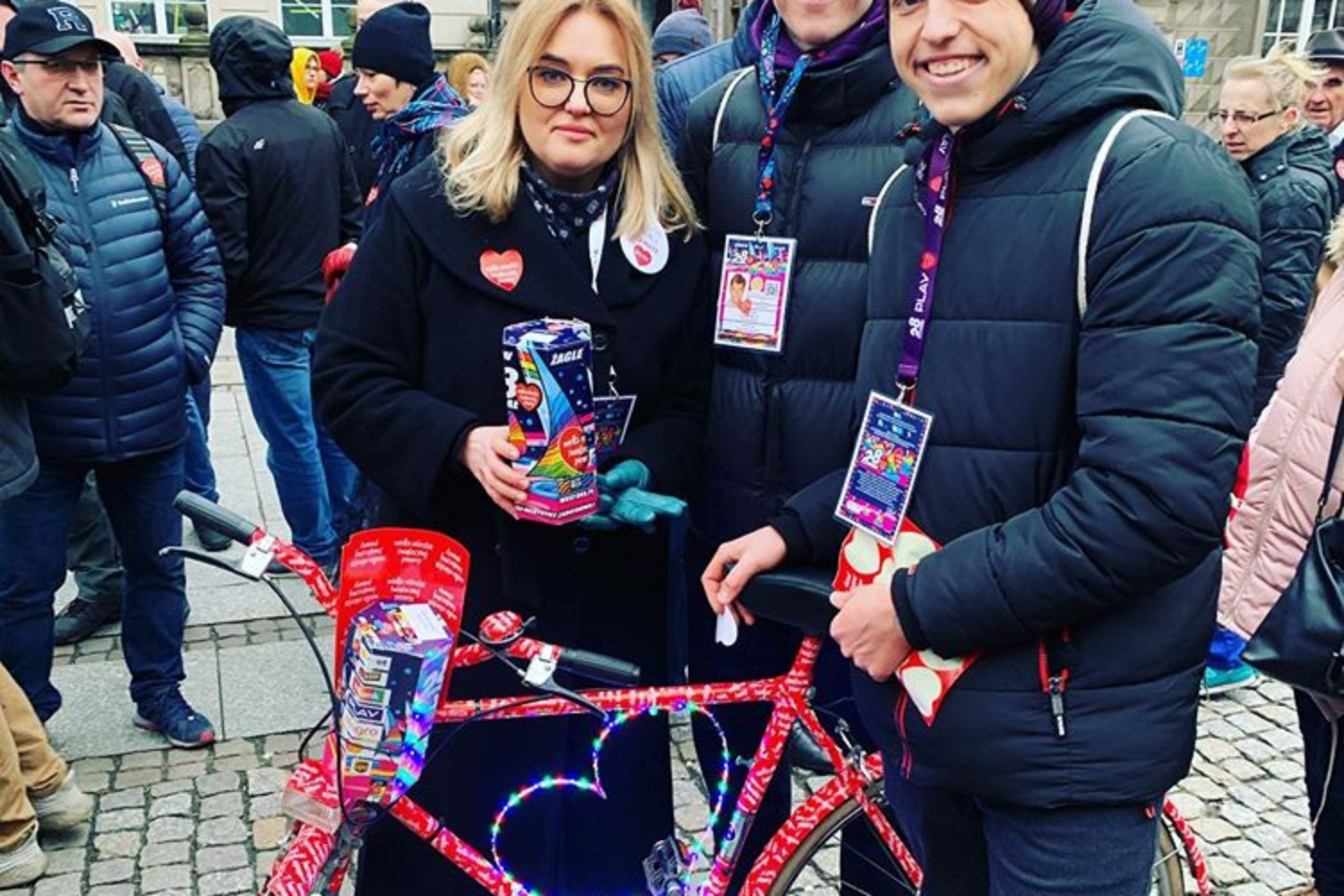 Rower WOŚP - Mike Ryan, Nicolas Rauber