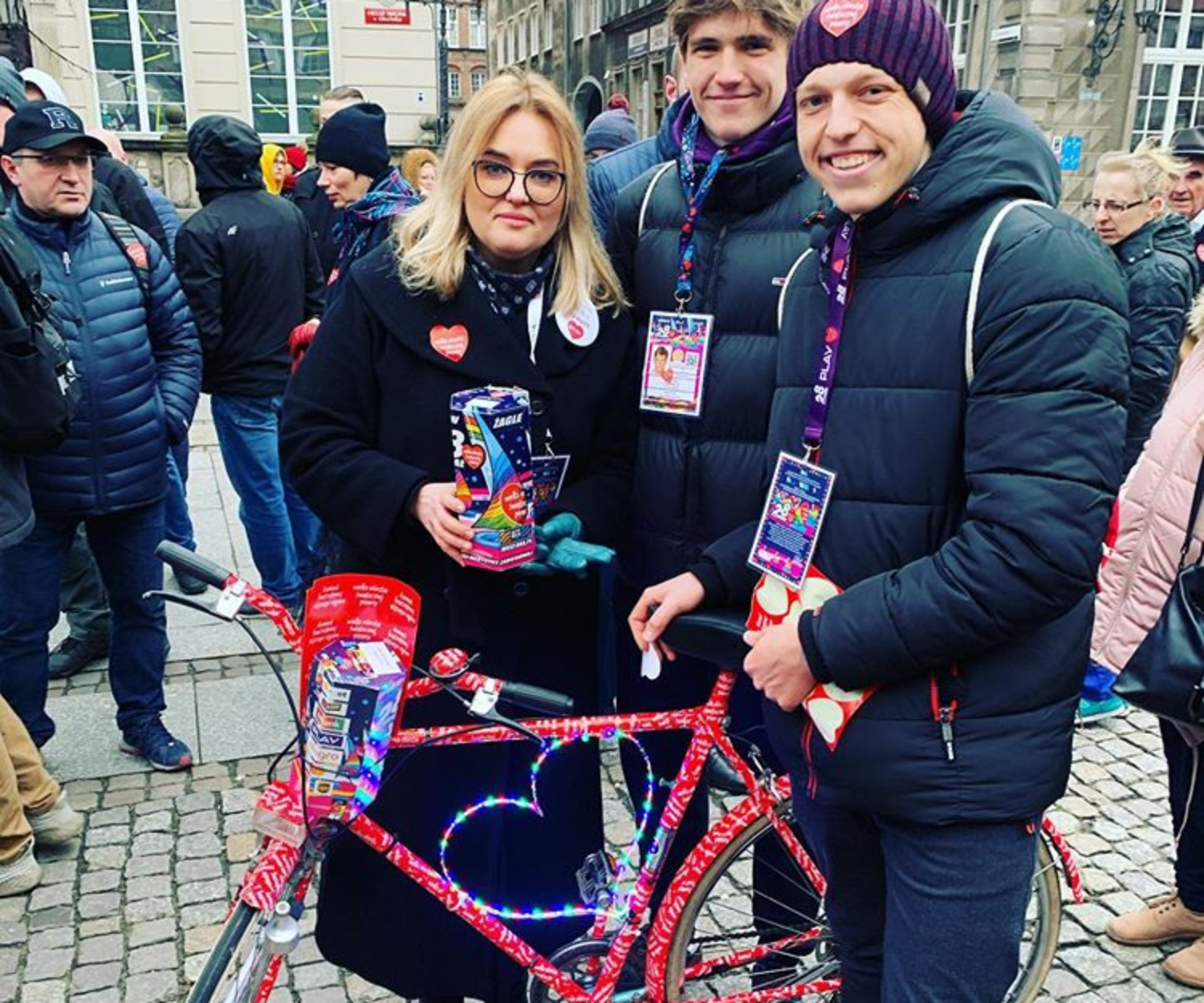 Rower WOŚP - Mike Ryan, Nicolas Rauber